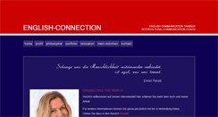 Desktop Screenshot of english-connection.com